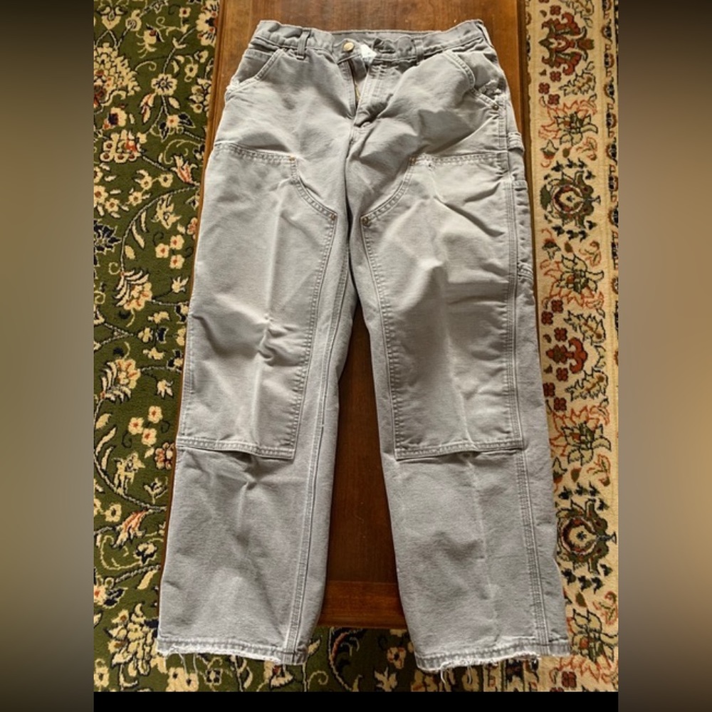 Cathartt Men’s Pants well- worn by Alaskan glacier pilot. 32 waist 30 length